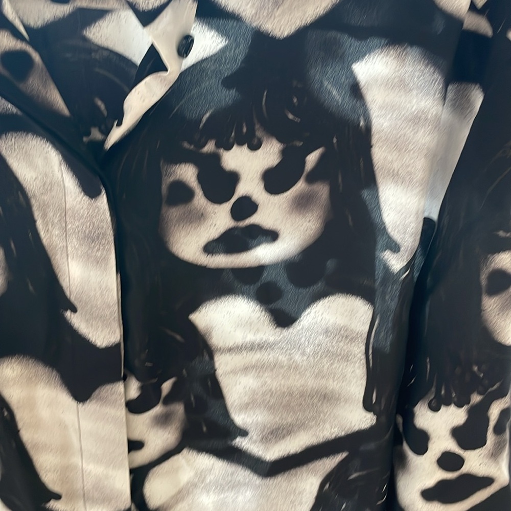 Givenchy X Josh Smith Silk Button Down. Size 40 - image 3